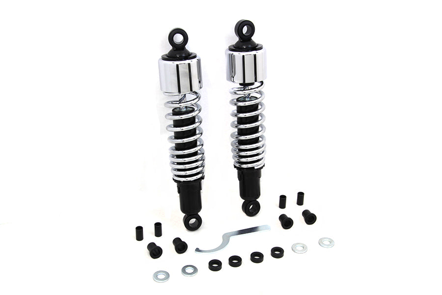 12-1/2 inch FLT Shock Set Chrome