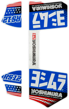 Load image into Gallery viewer, Rs12 Muffler Decals Blue