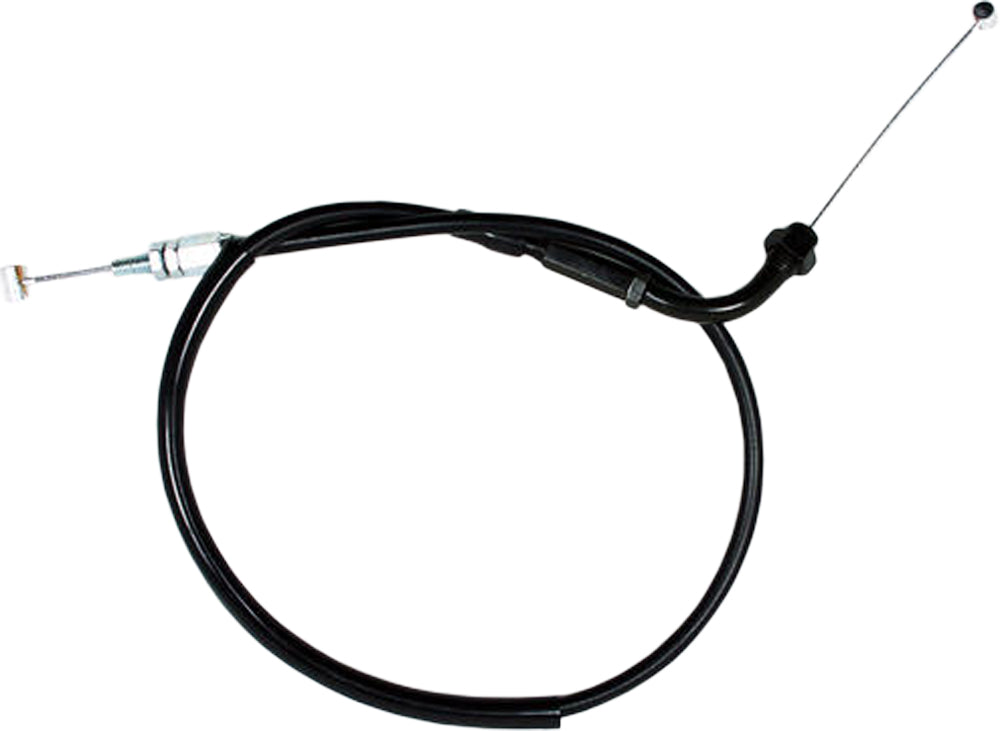 Black Vinyl Throttle Pull Cable