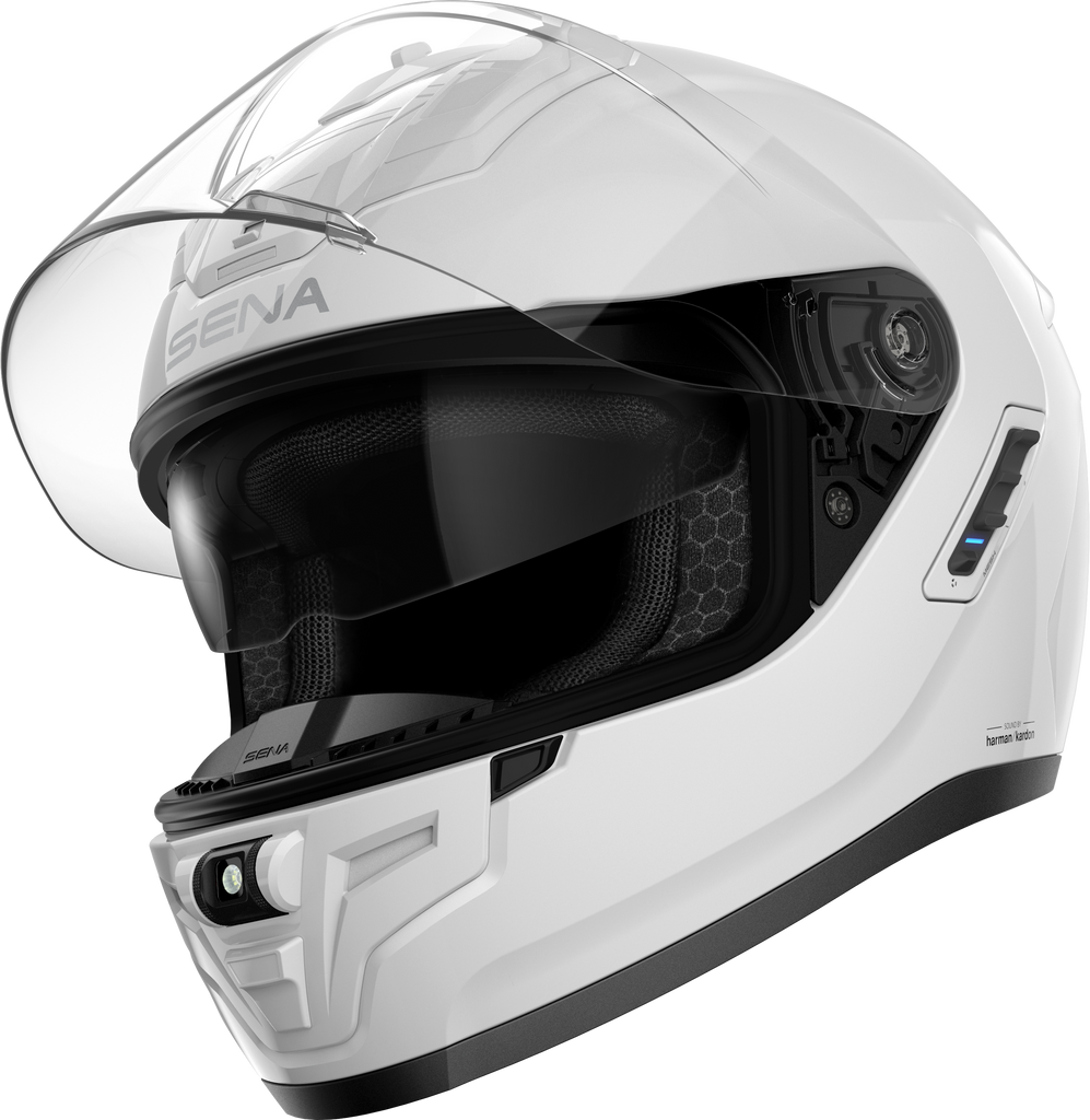 Phantom Ff Mesh Com Helmet Glossy White Xl