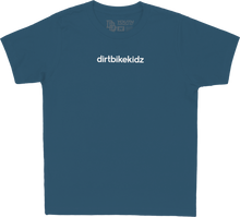 Load image into Gallery viewer, Moto Is Dope Youth Tee Lagoon Blue Ym