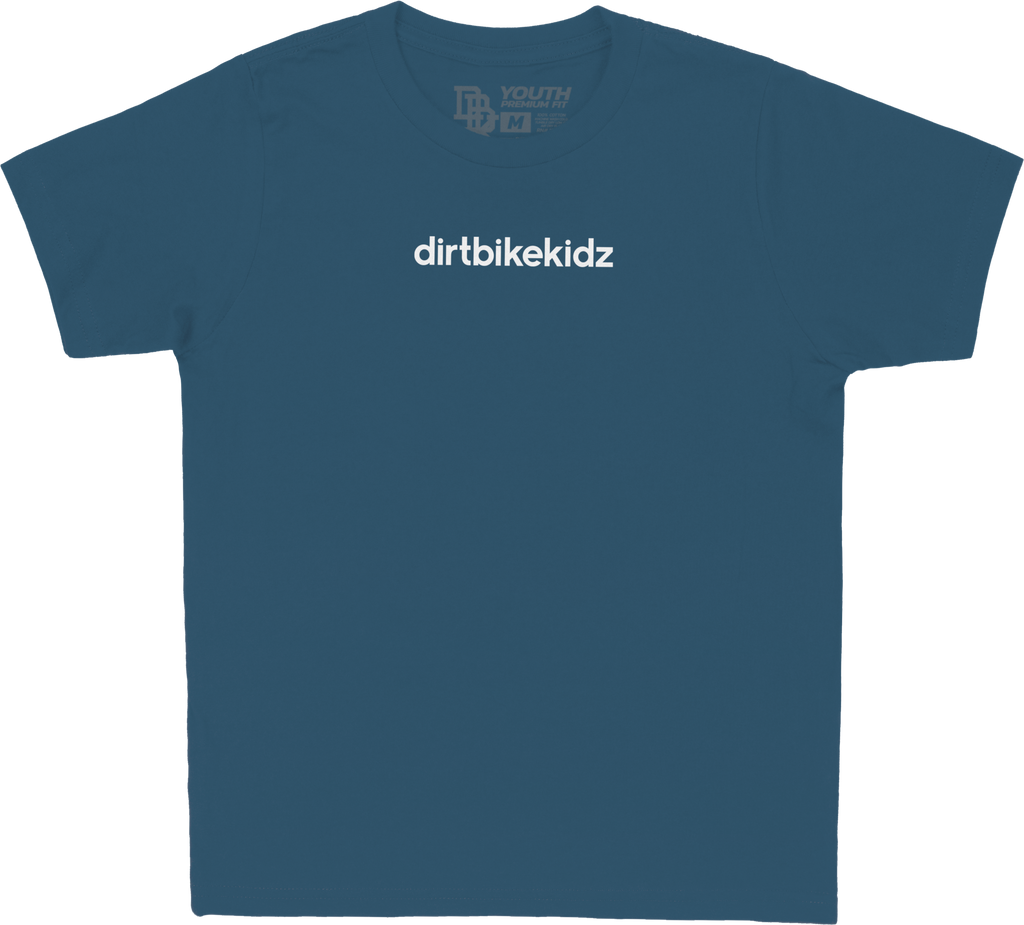 Moto Is Dope Youth Tee Lagoon Blue Ys