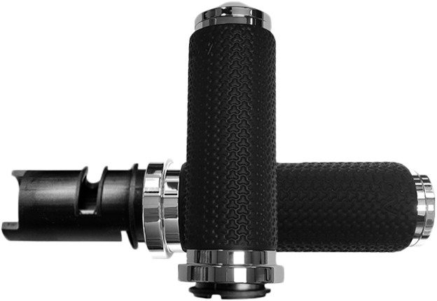 Memory Foam Large Chrome Twist Grip