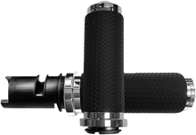 Load image into Gallery viewer, Memory Foam Large Chrome Twist Grip