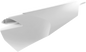 Side Panel Upper Hus White