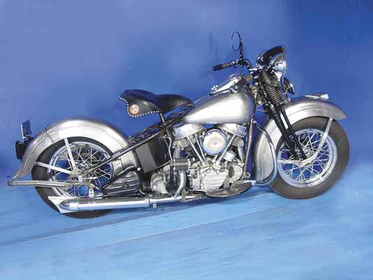Replica 1948 Panhead Bike Kit Restoration Finish