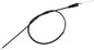 Black Vinyl Throttle Cable