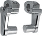 Pivoting Handlebar Riser Chrome 2