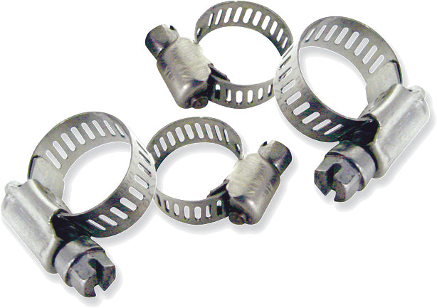 Stainless Steel Hose Clamps 7/16" 25/32" 10/Pk