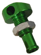 Billet Thru Hull Water Fitting Green 3/8