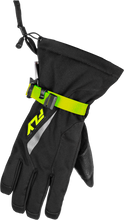 Load image into Gallery viewer, Title Gauntlet Gloves Black/Hi Vis Md
