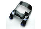 Stadium Vented Number Plate Black