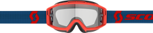 Load image into Gallery viewer, Split Otg Goggle Drk Blue/Neon Rd Clear Works