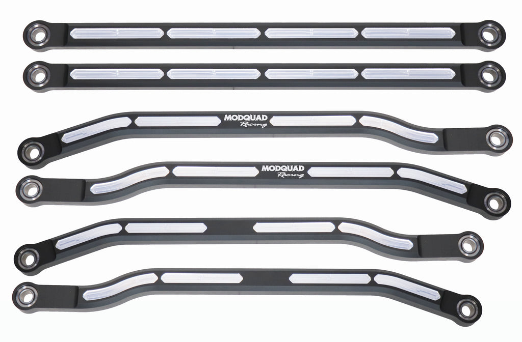 High Clearance Radius Rods Black 72"
