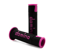 Load image into Gallery viewer, A450 Road Racing Grips Black/Fuchsia Pair