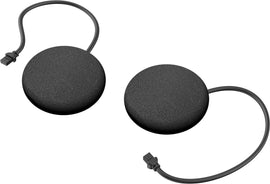 SENA helmet speakers for 50r helmet accessories, black audio speakers with mounting components visible in the image