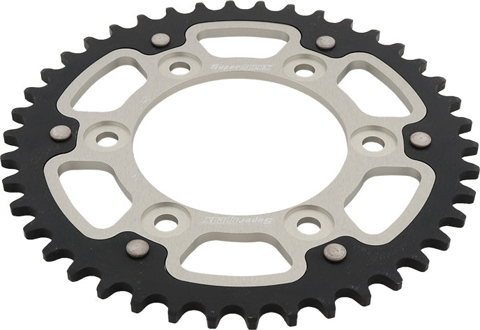 Rear Stealth Sprocket Alu/Stl 42t 520 Slv Duc