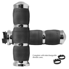 Load image into Gallery viewer, Air Cushioned Grips 1" Chrome