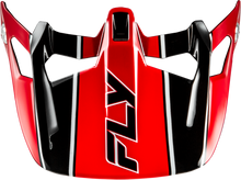 Load image into Gallery viewer, Werx R Carbon Flow Visor Black/Red