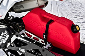 Gas Can For Snow Bike W/Hardware 2 1/2 Gal