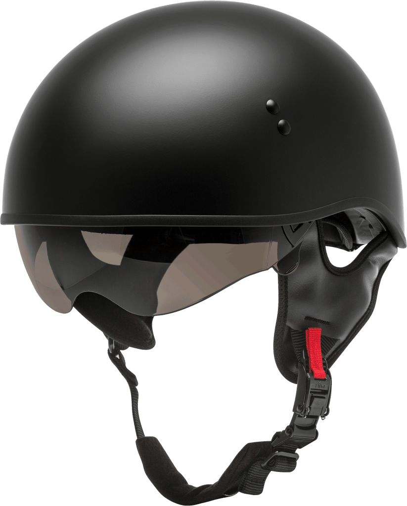 Hh 65 Half Helmet Naked Matte Black Md