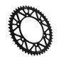Rear Racelite Sprocket Alum 49t 520 Blk Hon/Yam