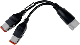RIVA electrical port expansion harness with multiple connectors and wiring for enhanced electrical system connectivity.