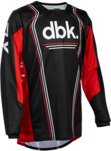 Load image into Gallery viewer, Youth Kinetic Dbk Jersey Black/Red/White Yxl