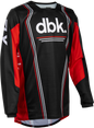 Youth Kinetic Dbk Jersey Black/Red/White Yxl