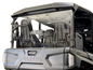 Rear Vented Windshield Clr Yam
