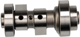 BBR Performance Camshaft for engine with visible metal lobes and detailed machining, designed for high-performance automotive engines.