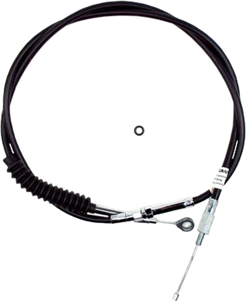 Black Vinyl Clutch Lw Cable