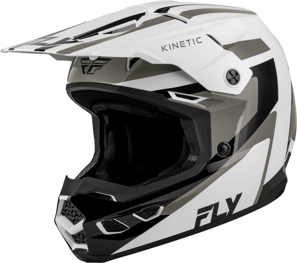 Kinetic Sync Helmet White/Black/Grey 2x
