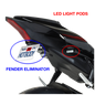 Plate Bracket Gloss Black