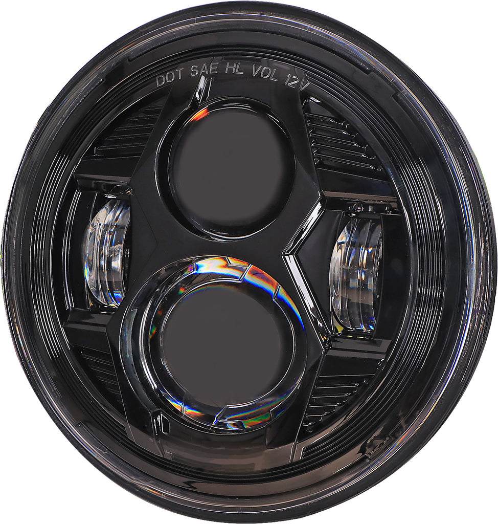 5 3/4" Led Headlight Black