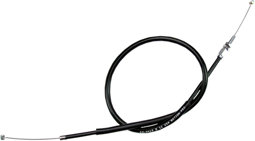 Black Vinyl Throttle Push Cable