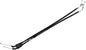 Black Vinyl Throttle Pull Cable
