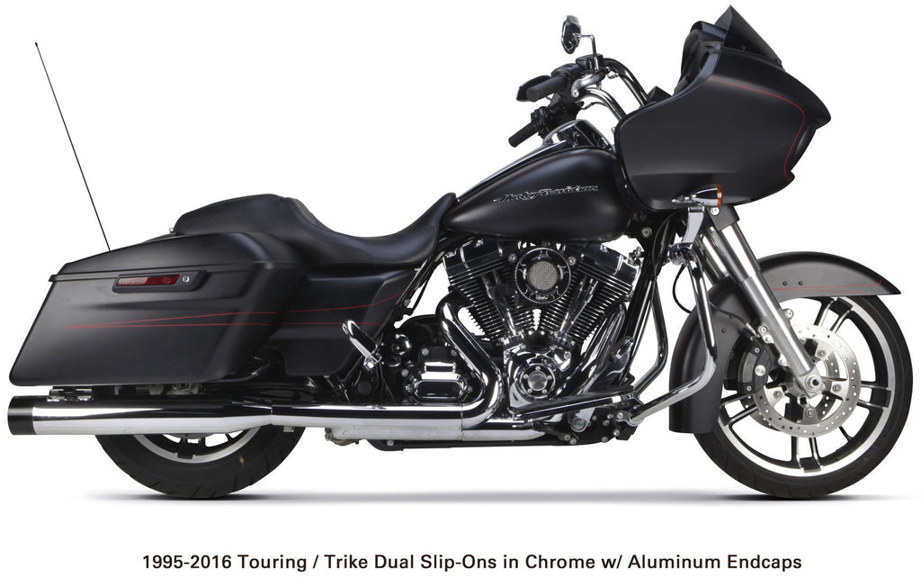 Comp S Slip On Tc Flh/Flt Chrome W/Black Endcap