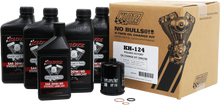 Load image into Gallery viewer, KLOTZ PRODUCTS Victory 4.5qt synthetic oil change kit including oil bottles and filters for vehicle maintenance