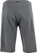 Load image into Gallery viewer, Fly MTB Enduro Shorts in Granite size 34, lightweight athletic shorts with durable fabric and adjustable waistband for mountain biking.