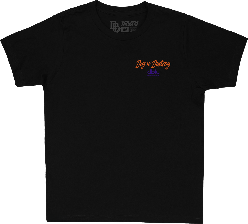 Boneyard Youth Tee Black Ym