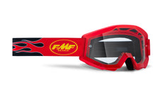 Load image into Gallery viewer, Powercore Youth Goggle Flame Red Clear Lens