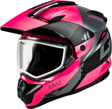 Load image into Gallery viewer, Gm 11s Ronin Snow Helmet Black/Grey/Pink 2x