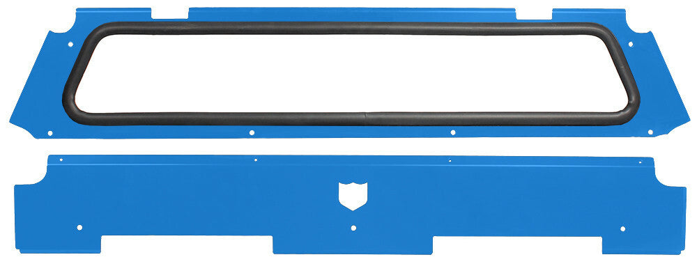 Rear Windshield Voodoo Blue
