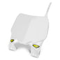 Stadium Number Plate White