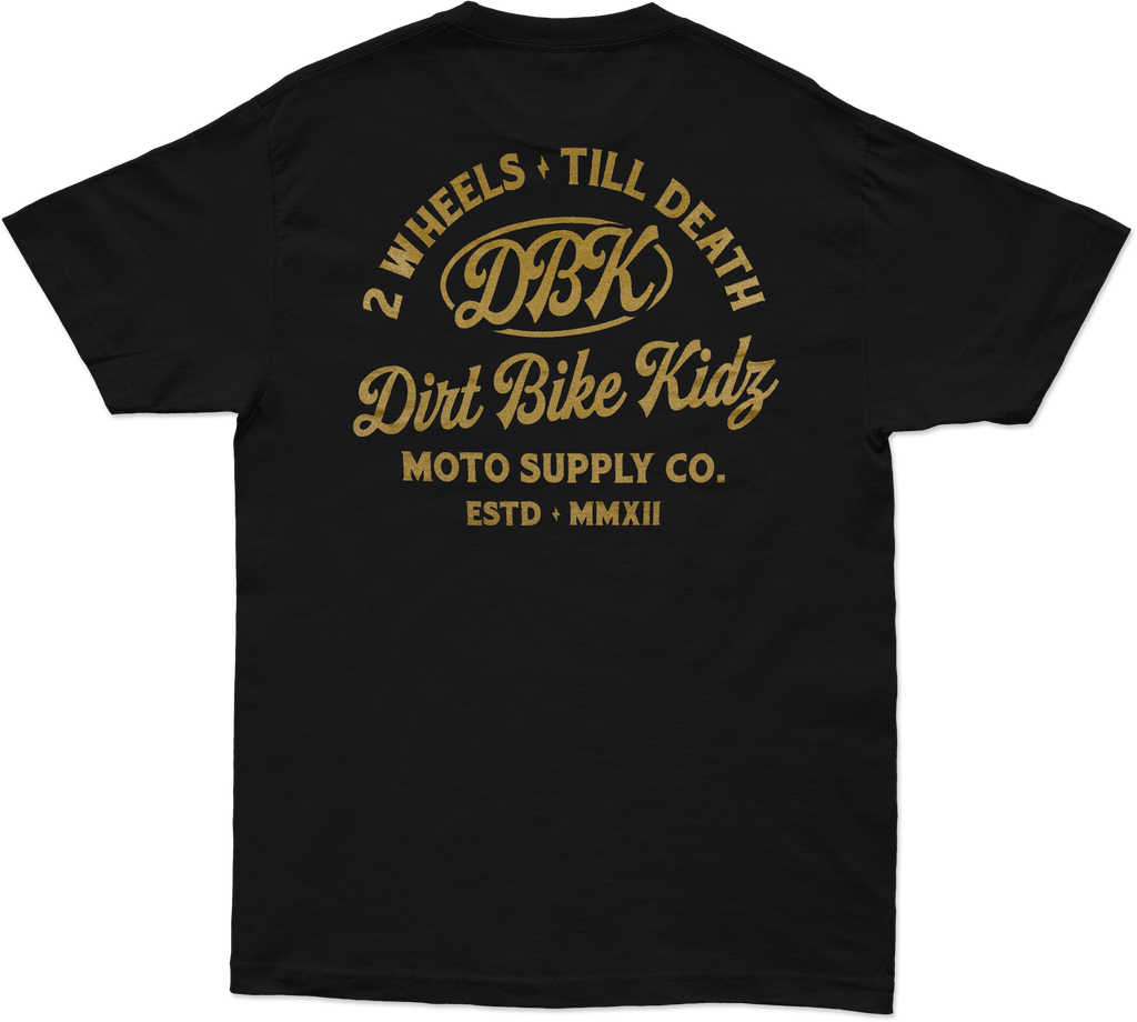Gold Nugget Tee Black 2x