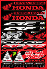 Load image into Gallery viewer, Honda Decal Sheet 12"X18"
