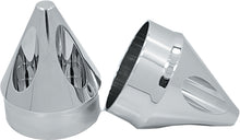 Load image into Gallery viewer, Axle Nut Cover Spike Chrome 1"