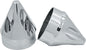 Axle Nut Cover Spike Chrome 1