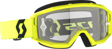 Load image into Gallery viewer, Primal Goggle Yellow/Black Clear Works